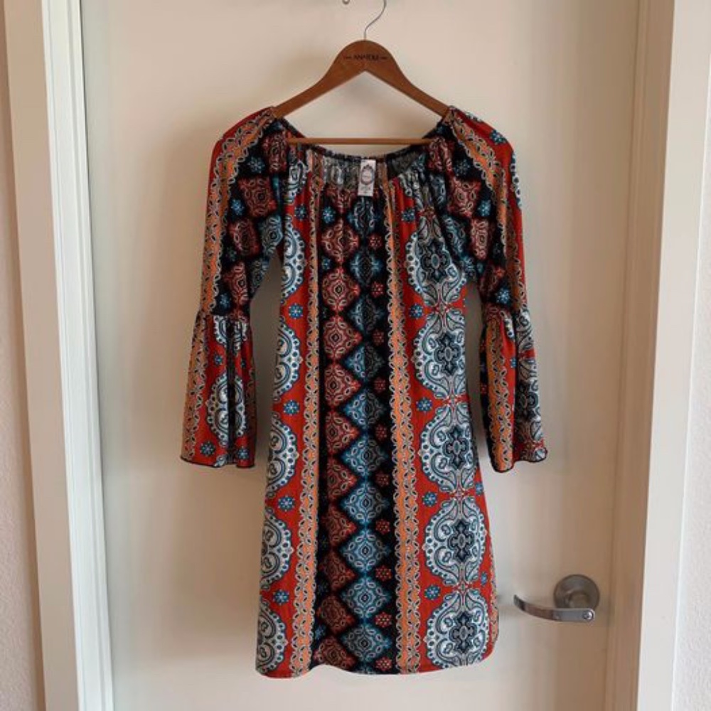 Ornate-Design Boutique Dress